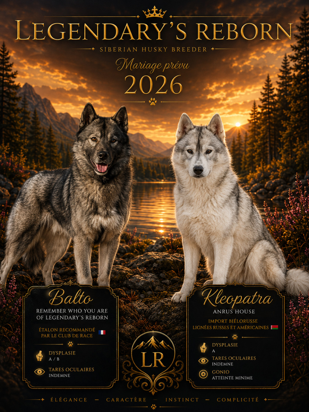 Chiot Siberian Husky Of Legendary's Reborn